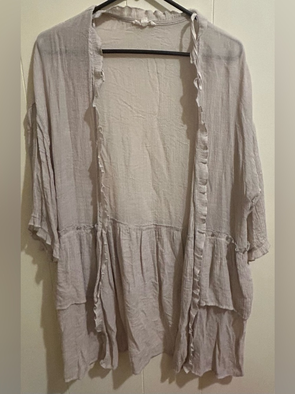Beige Easel Small Cardigan